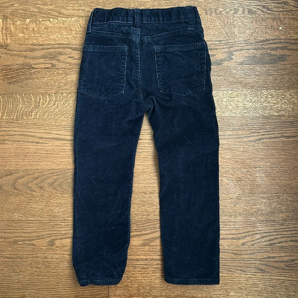 Crewcuts Navy Blue Corduroy Pants, Size 4
